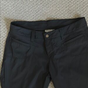 Athleta Black Dress Pants Straight Leg